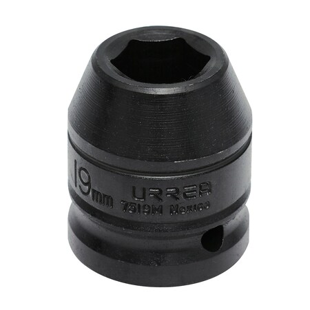 Urrea 3/4" Drive 6-Point Short Impact Socket 19MM, 7519M 7519M